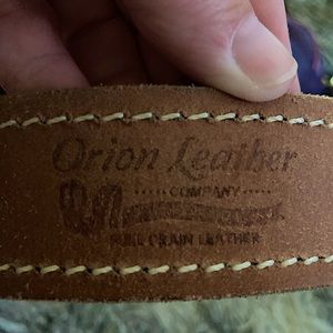 Great Orion Leather belt!  M/L